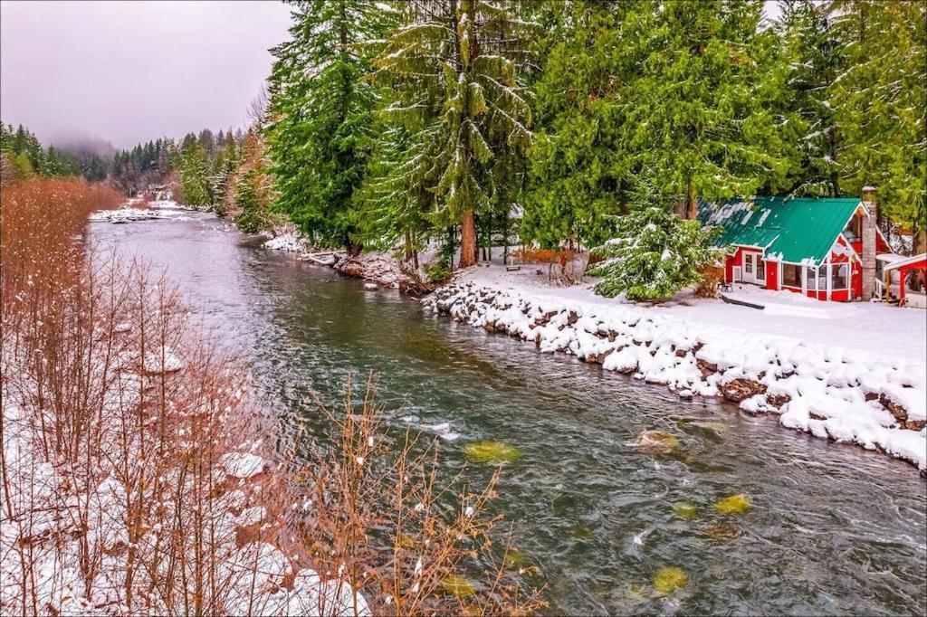 New: Steps From White River Near Mount Rainier National Park Greenwater Dış mekan fotoğraf