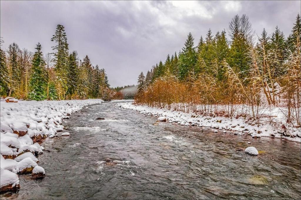 New: Steps From White River Near Mount Rainier National Park Greenwater Dış mekan fotoğraf